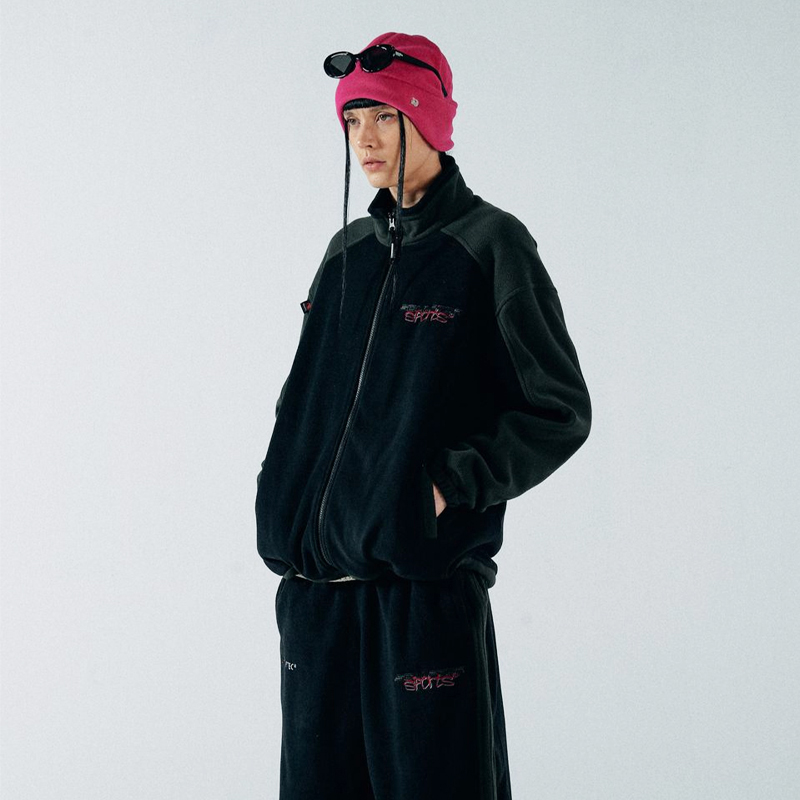 SCULPTOR双面摇粒绒夹克秋冬保暖外套抓绒开衫