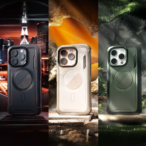 DEVILCASE恶魔盾防摔壳Ultra2适用iPhone16ProMa磁吸Magsafe手机壳15ProMax军规户外软硬散热降温电竞保护套