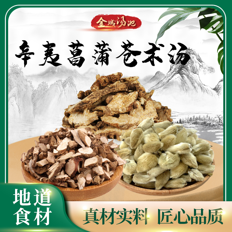 金城汤池辛夷菖浦苍术汤鼻炎方