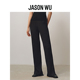 休闲直筒裤 新款 子长裤 羊毛肌理针织裤 JASON