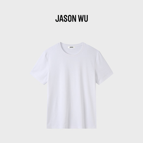JASON WU-J系列100%棉时尚简约短袖T恤夏季