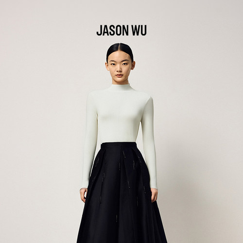 jasonwu高领羊毛打底衫