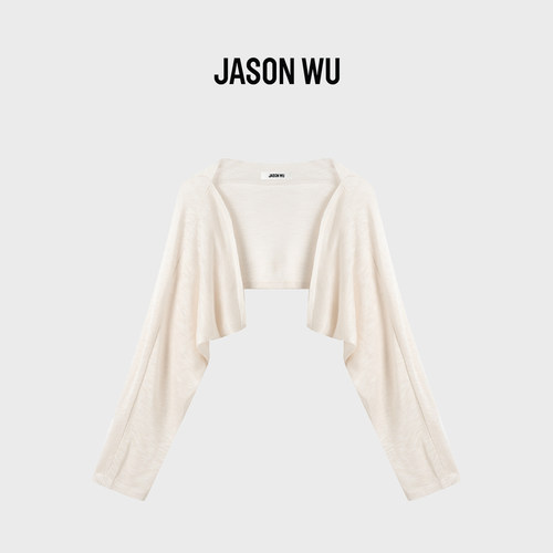 JASON WU-J系列蝙蝠袖针织罩衫上衣女夏季新