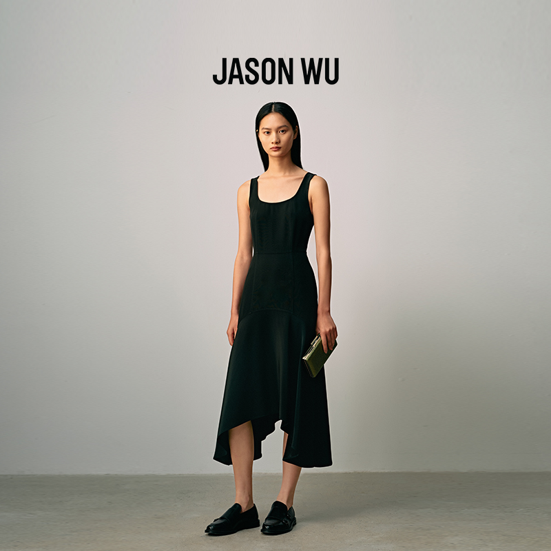 Jasonwu背心裙大摆型鸢尾型