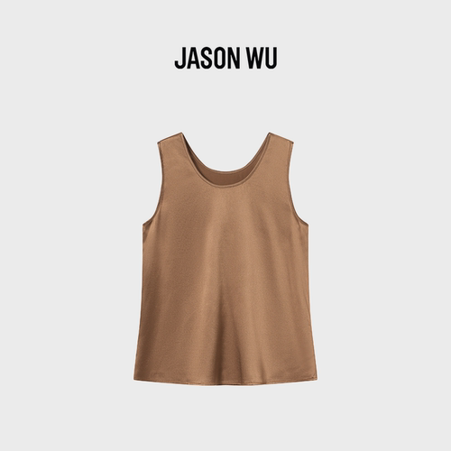 JASON WU-J系列桑蚕丝吊带背心无袖打底上衣