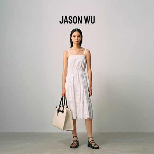 JASONWU通勤A型全面提花