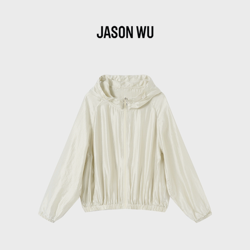 JASON WU-J系列云朵感连帽拉链款防晒外套
