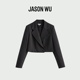 姚安娜同款 新款 JASON 秋季 绵羊毛短西装 西服外套半裙套装