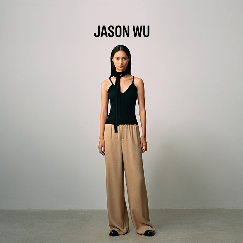 通勤Jasonwu长裤阔腿裤