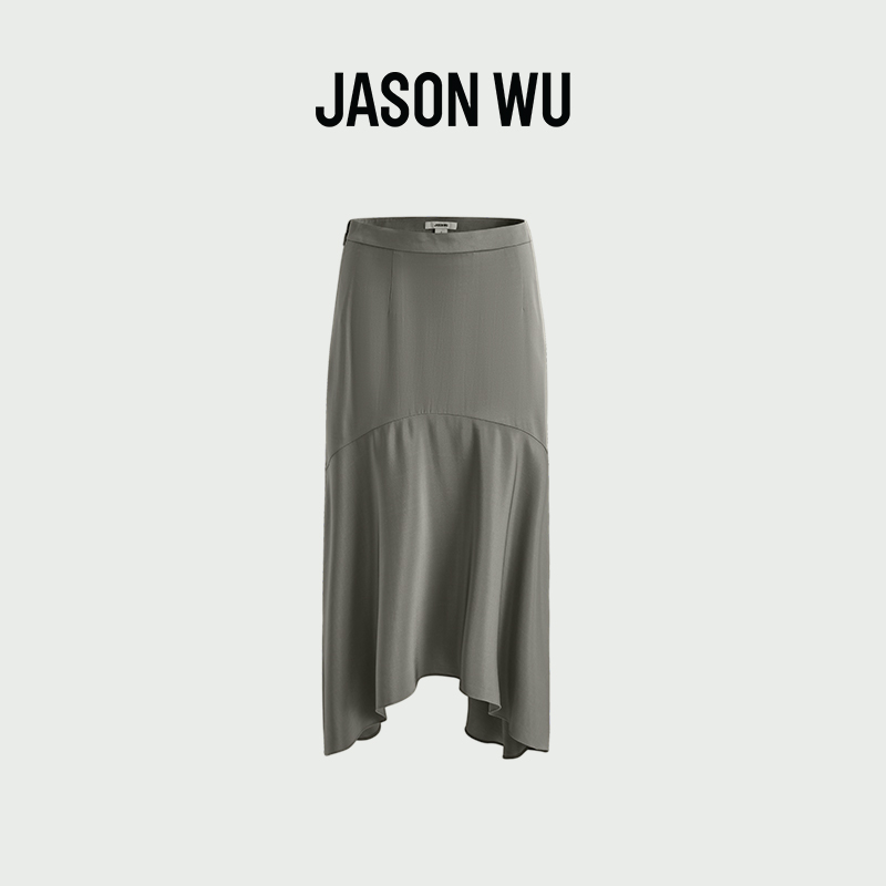 jasonwu女士鱼尾裙修身