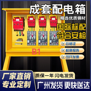 二级配电箱建筑工地标准临时三级一级配电箱塔吊电箱钢筋场电箱柜