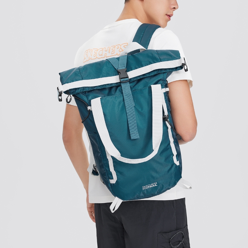 斯凯奇城市户外两用运动双肩背包