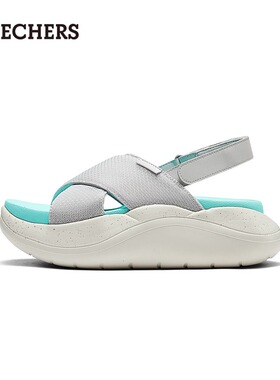Skechers斯凯奇轻质舒适缓震凉鞋女夏季新款时尚休闲沙滩鞋141514