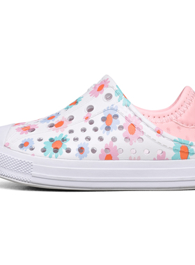 Skechers斯凯奇夏季女童宝宝轻质舒适洞洞鞋运动沙滩凉鞋302114N