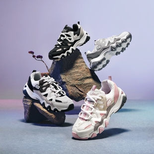 Skechers斯凱奇2024怪獸甜心熊貓老爹鞋 女子復古輕質耐磨99999693