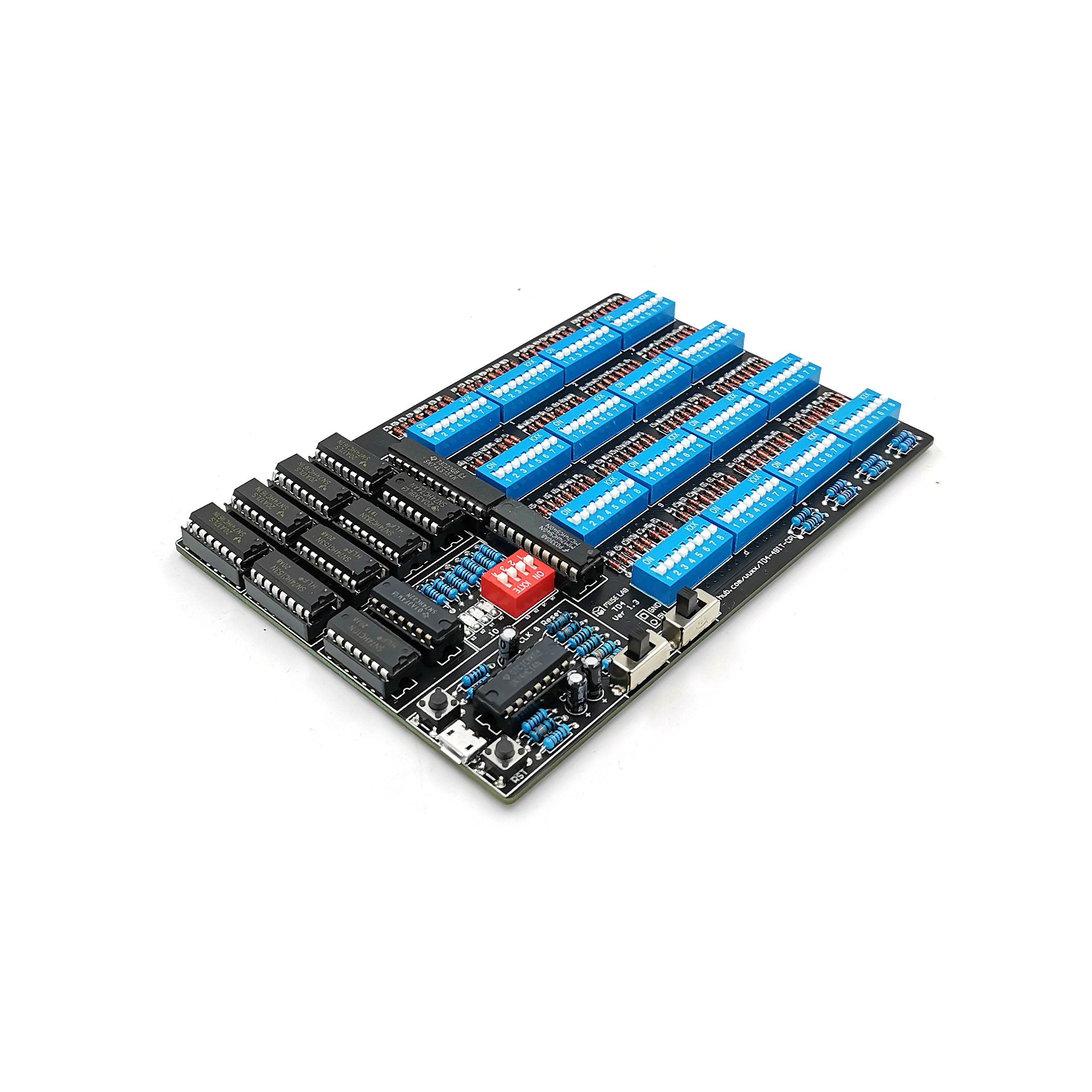 CPU DIY套件TD4自己动手制作CPU套件(PCB及所有元器件)软硬件开源_虎窝淘