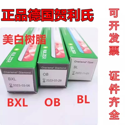 牙科贺利氏BL BXL树脂6D纳米炫齿浮雕树脂光固化补牙树脂美白树脂