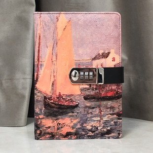 密码本儿童记事本带锁小学生日记本简约中小学生读书笔记本子加厚