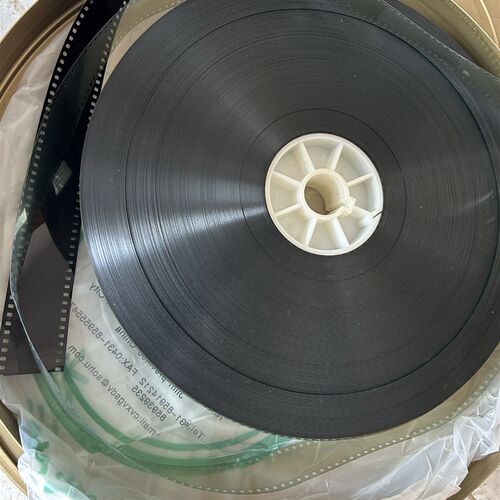 软装道具摆件怀旧35毫米35mm电影胶片胶卷拷贝带放映机试机胶片创
