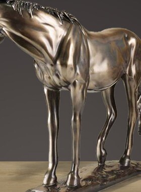 商务礼品a马办公室工艺品铸到成功家居客厅装饰铜马摆件品摆设开