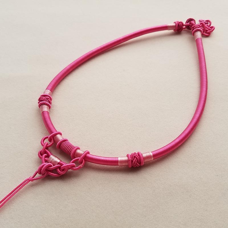 玉绳手编绳DIYk黑绳项圈玉佩挂绳项链绳子结玉坠挂绳吊坠挂绳男女