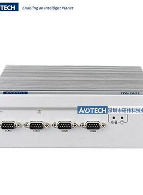 研华ITA-11-S0AE嵌入式无风扇工控机电1脑j1690MBL0工控主机VGA/D