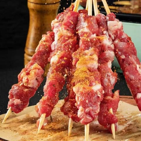 山姆会员超市代购 MM盐池滩羊肉串600g 盒装腌制羊肉煎烧烤肉