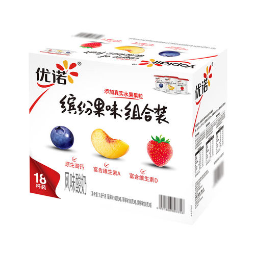 优诺缤纷水果酸奶代购