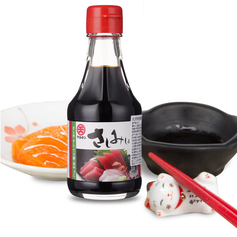 山姆会员超市代购 三文鱼刺身酱油 200ml 进口丸天蘸料寿司酱油