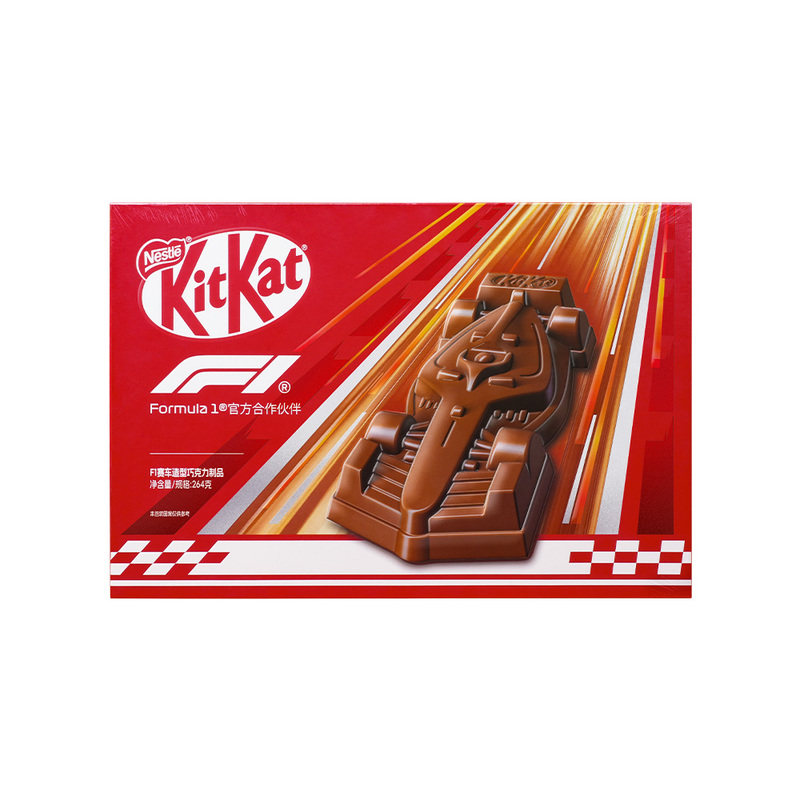 山姆超市代购 奇巧 F1赛车造型巧克力制品264g脆米牛奶巧克力礼盒