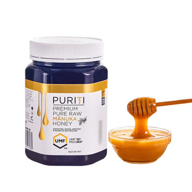 山姆代购 麦卢卡花蜂蜜1kg PURITI新西兰进口(UMF10+)单花种蜂蜜