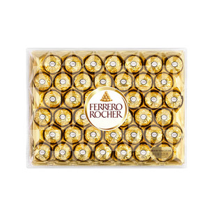 山姆食品代购店 费列罗 榛果威化巧克力525g(42粒)情人节送礼盒装