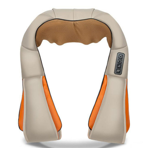 按摩披肩车载家用揉捏按摩披肩加热护肩颈椎按摩器颈肩乐护颈仪