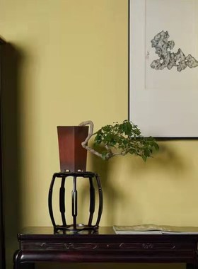 大红酸枝交趾黄檀全独板五足鼓凳花架面底座 文房雅座 红木工艺品