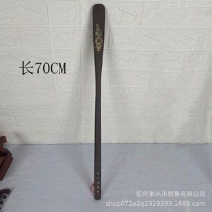 黑檀木鞋拔子长款实木提鞋器木质穿鞋神器家用铜不锈钢长柄架