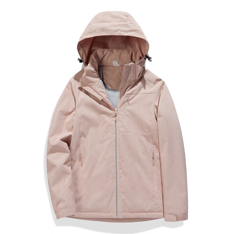 24秋冬加绒外套j风衣男女冲锋衣单层防风保暖软壳工装韩版户外夹