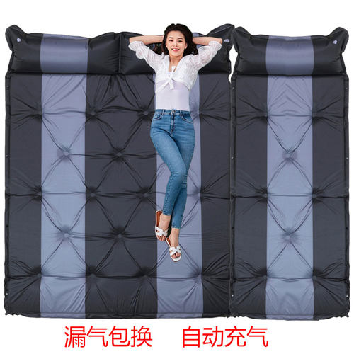 加厚3-4人自动充气垫2米户外野营垫子帐篷睡垫野餐垫防潮垫露营垫