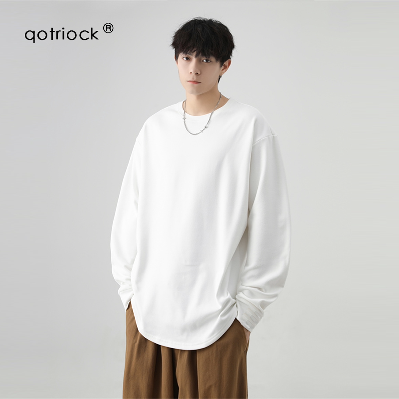 QOTRIOCK纯棉长袖T恤男2026新款图片