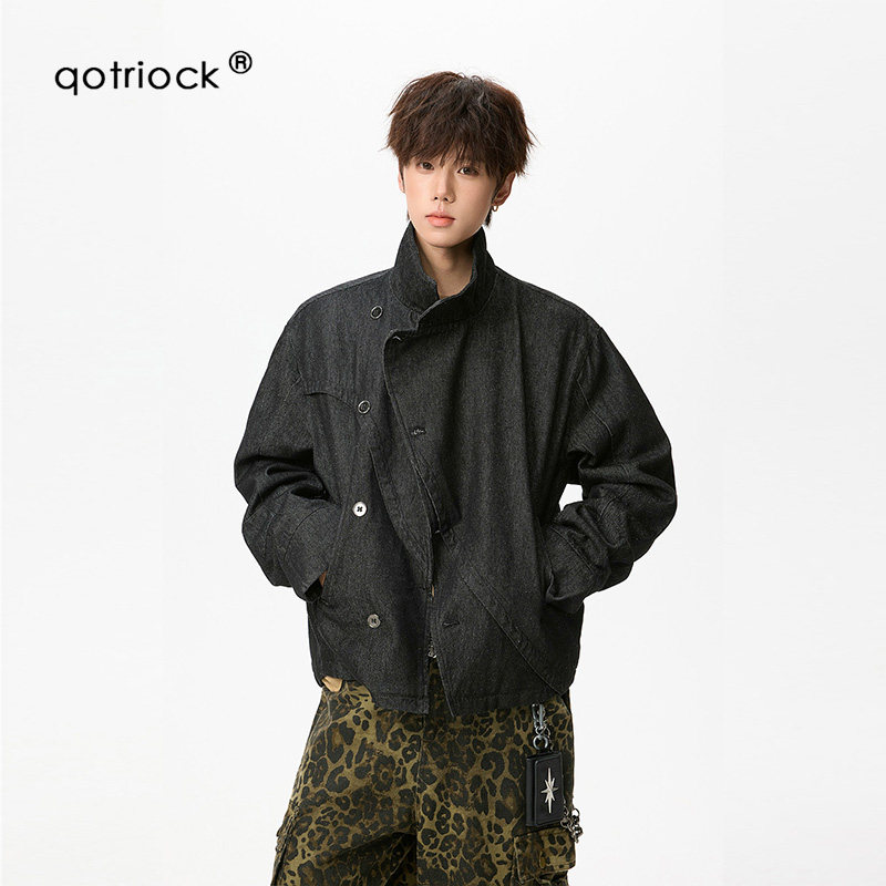 QOTRIOCK[英伦击剑服]原牛夹克男图片
