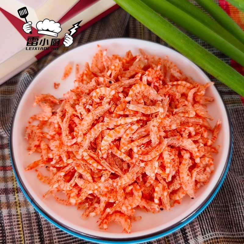 雷小厨深海磷虾肉100g*7袋人吃南极冻干磷虾仁即食虾干官方旗舰店