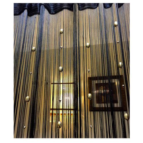 超豪华加密品质珠线帘门帘隔断玄关现代流苏帘子门店橱窗商业空间