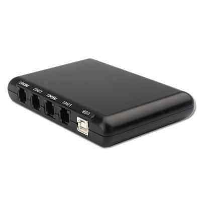 先锋XF-USB/2电话录音盒2路USB录音系统办公座机通话自动录音设备