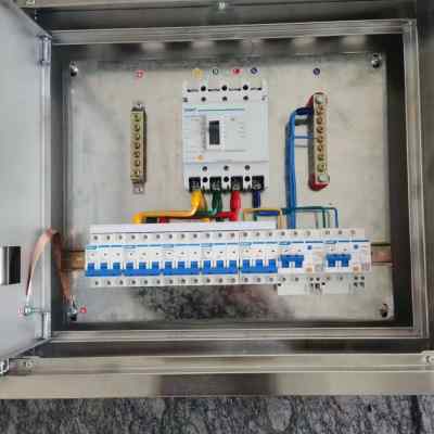 定制低压成套配电箱户外防雨电源电箱插座总开关控制箱家用电表配