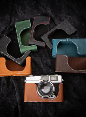 适用于佳能QL17皮套 ql19二代皮套  QL19 Giii头层牛皮真皮保护套