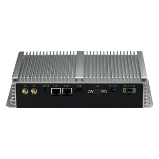 工控主机双网双串口工业迷你小主机便携式无风扇 linux微型电脑minipc嵌入式计算机centos小型服务器ubuntu