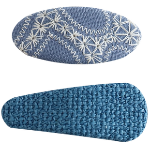 韩国发夹儿童女布艺女童BB夹简约椭圆女孩发卡碎发夹宝宝头饰发夹