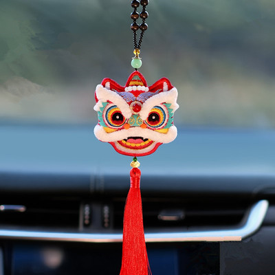 醒狮平安符diy汽挂件挂饰送男友
