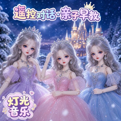 60厘米超大号洋娃娃换装玩具套装爱莎公主女孩玩具生日礼物