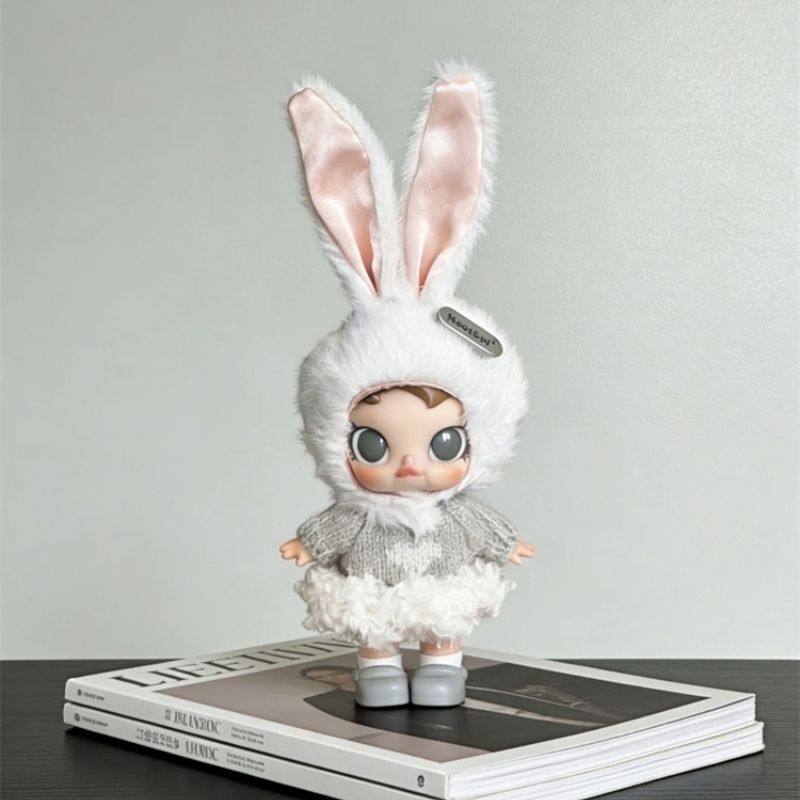 Molly积极入冬baby molly可爱娃衣着替玩偶衣服套装白色兔子娃衣,模玩/动漫/周边/娃圈三坑/桌游,潮玩娃衣,淘宝优惠券,粉丝福利购,淘宝优惠卷