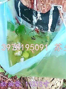 松油袋烫双耳12X13寸可装7-9斤 6丝厚 松香袋22X40CM 松脂袋耐用